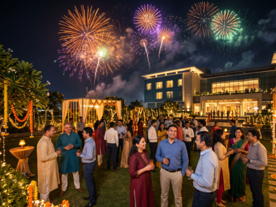 Fireworks for business celebrations
