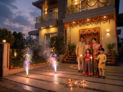 Firecrackers for house warming
